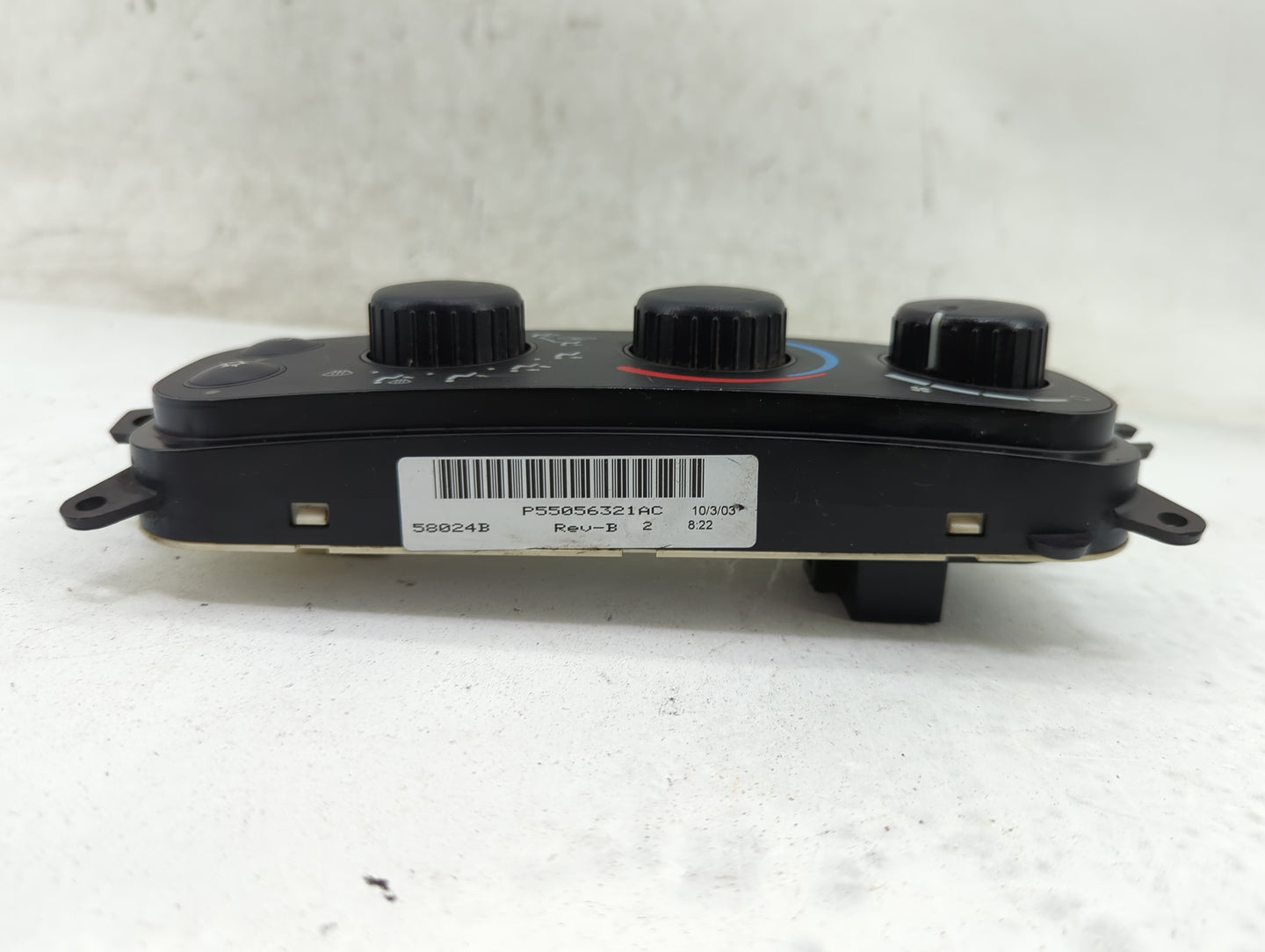 2003-2004 Dodge Dakota Climate Control Module Temperature AC/Heater Replacement P/N:P55056321AC Fits Fits 2003 2004 2005 OEM