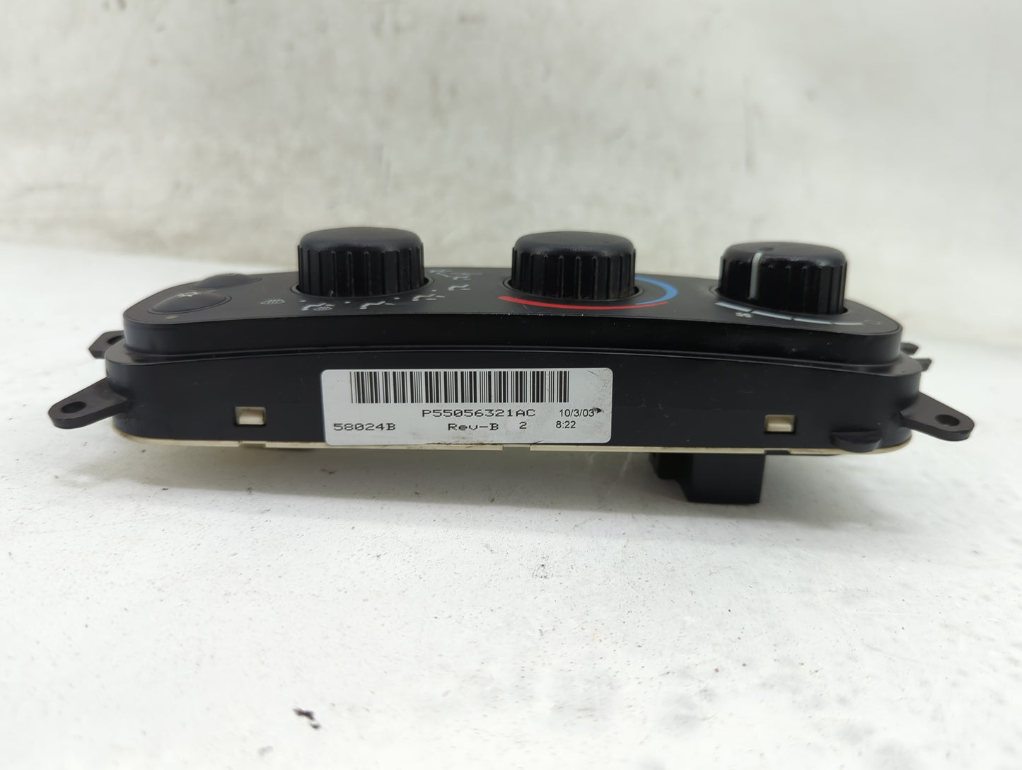 2003-2004 Dodge Dakota Climate Control Module Temperature AC/Heater Replacement P/N:P55056321AC Fits Fits 2003 2004 2005 OEM