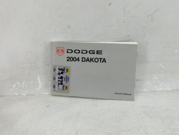 2004 Dodge Dakota Owners Manual Book Guide OEM Used Auto Parts - Oemusedautoparts1.com