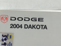 2004 Dodge Dakota Owners Manual Book Guide OEM Used Auto Parts - Oemusedautoparts1.com