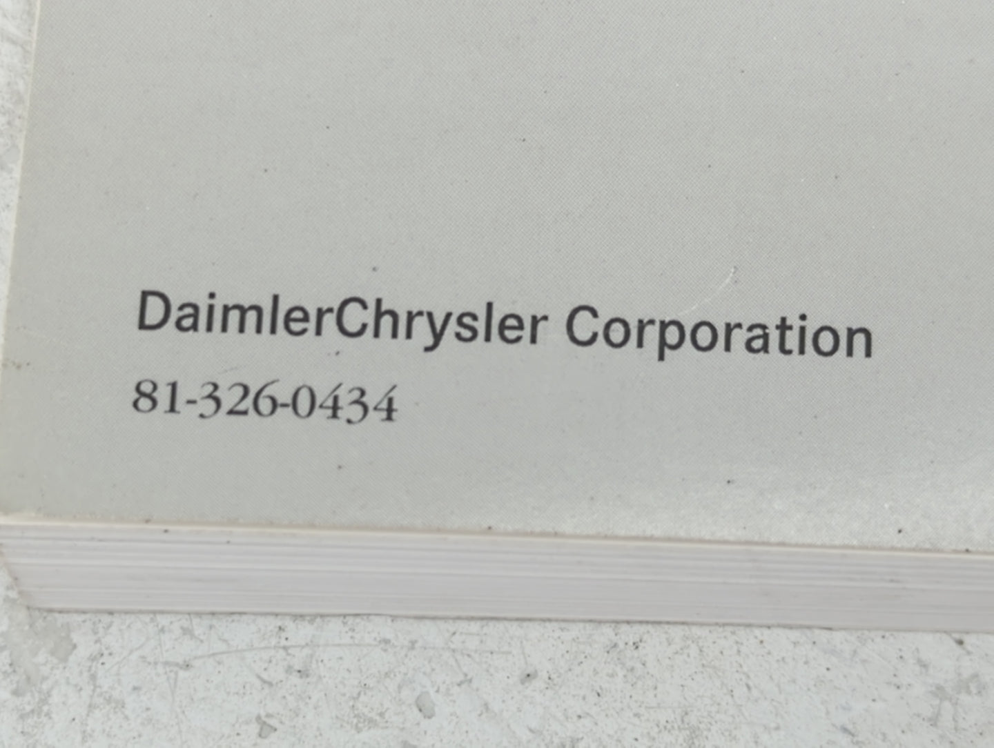 2004 Dodge Dakota Owners Manual Book Guide OEM Used Auto Parts - Oemusedautoparts1.com