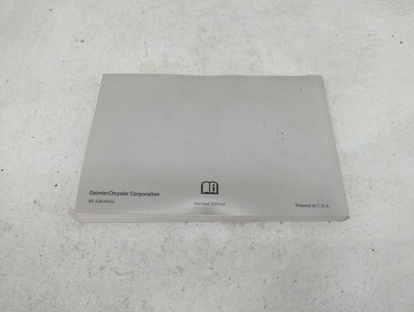2004 Dodge Dakota Owners Manual Book Guide OEM Used Auto Parts - Oemusedautoparts1.com