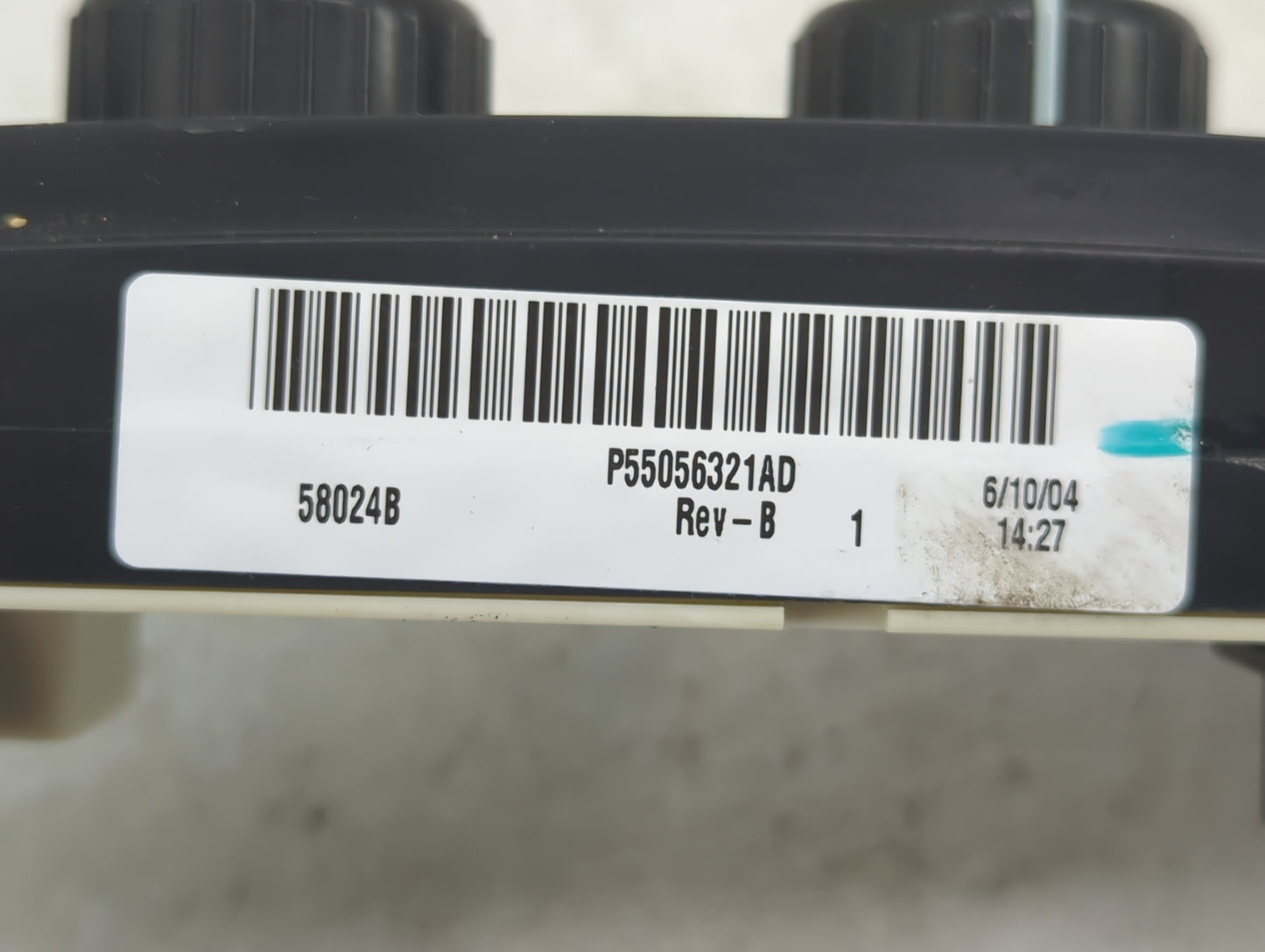 2003-2004 Dodge Dakota Climate Control Module Temperature AC/Heater Replacement Fits Fits 2003 2004 2005 OEM Used Auto Parts