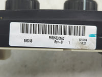 2003-2004 Dodge Dakota Climate Control Module Temperature AC/Heater Replacement P/N:P55056321AD Fits Fits 2003 2004 2005 OEM