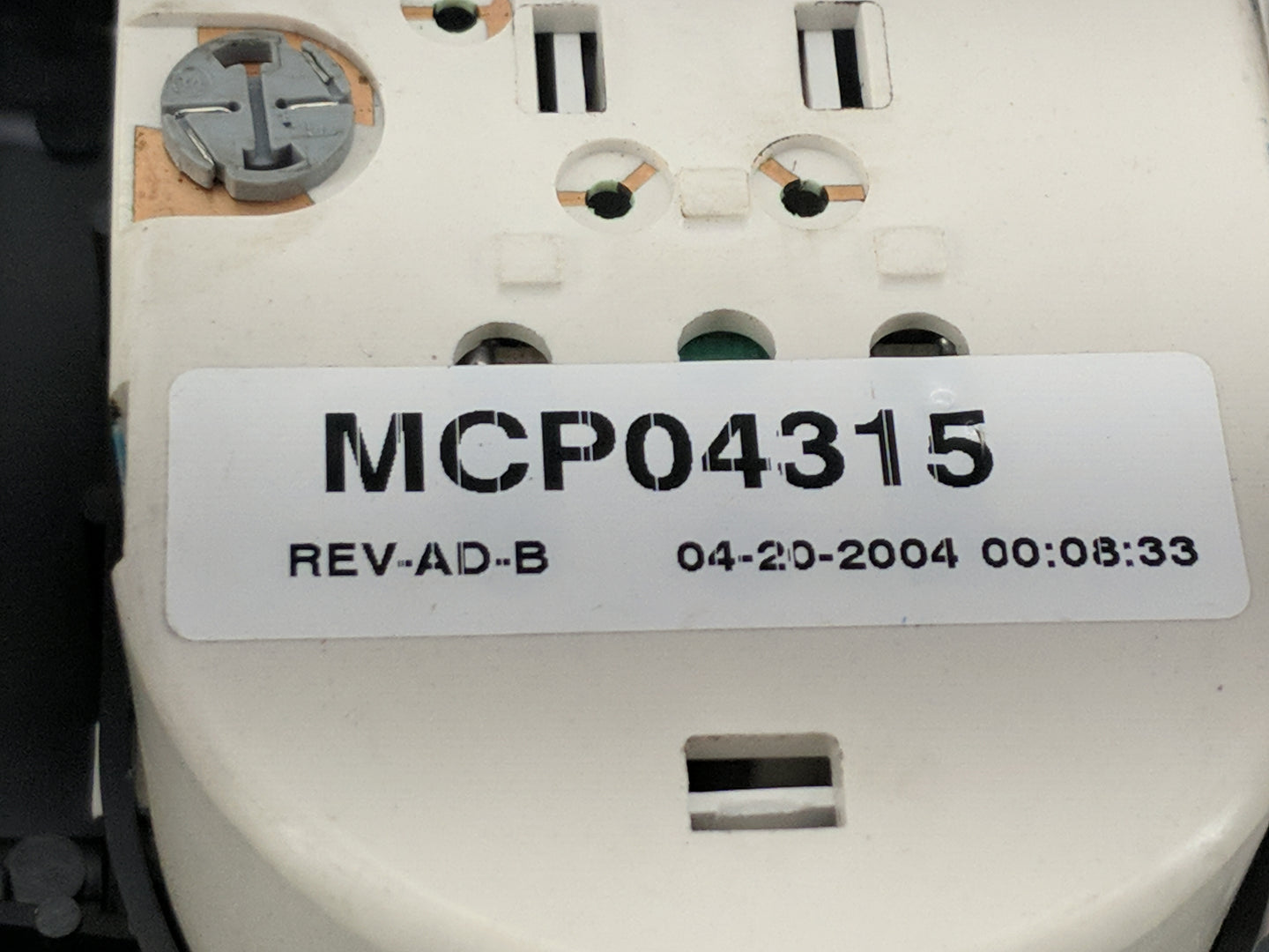 2004-2009 Dodge Durango Climate Control Module Temperature AC/Heater Replacement P/N:MCP04315 58021B Fits OEM Used Auto Part