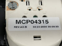 2004-2009 Dodge Durango Climate Control Module Temperature AC/Heater Replacement P/N:MCP04315 58021B Fits OEM Used Auto Part