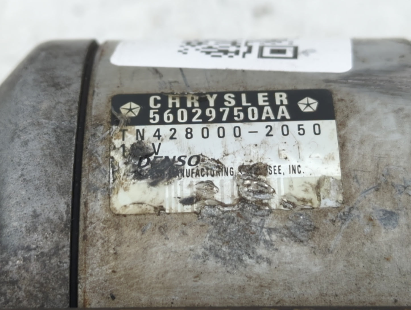 2004-2009 Dodge Durango Car Starter Motor Solenoid OEM P/N:56029750AA Fits Fits 2004 2005 2006 2007 2008 2009 OEM Used Auto 