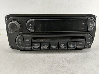 compare product 2004 Dodge Grand Caravan Radio AM FM Cd Player Receiver Replacement P/N:P05091506AH Fits OEM Used Auto Parts