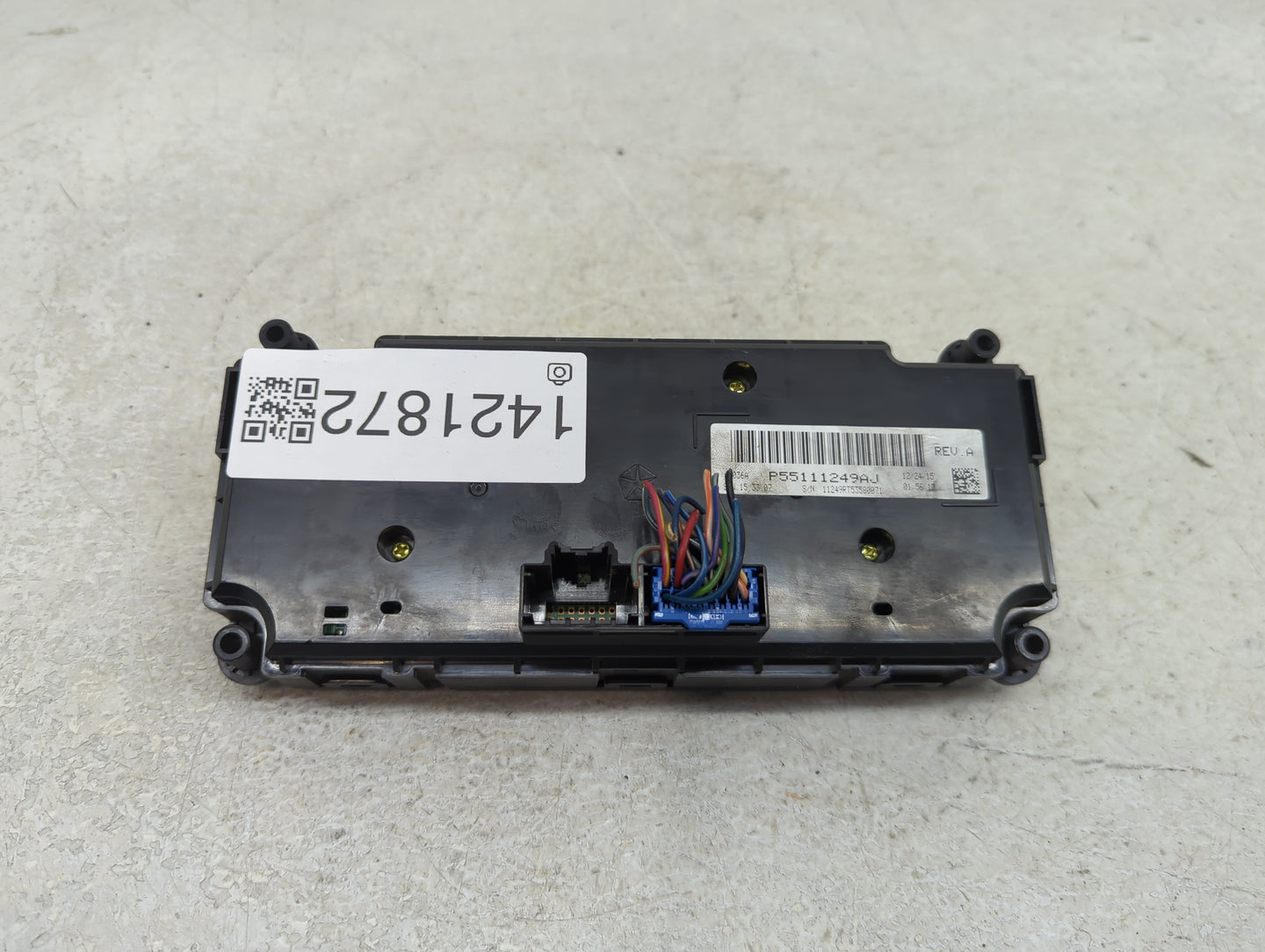 2004 Dodge Grand Caravan Climate Control Module Temperature AC/Heater Replacement P/N:P55111249AJ Fits Fits 2005 2006 OEM Us