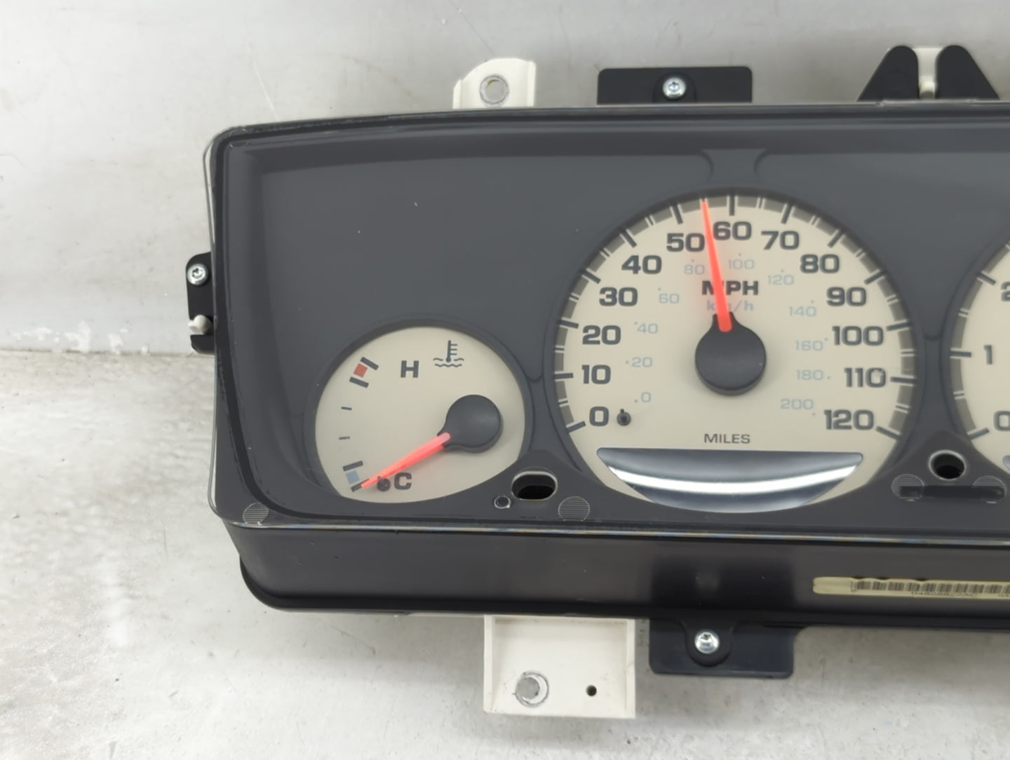 2003-2005 Dodge Neon Instrument Cluster Speedometer Gauges P/N:P04671806AL TMEQI0084D0APL Miles: Fits Fits 2003 2004 2005 OE