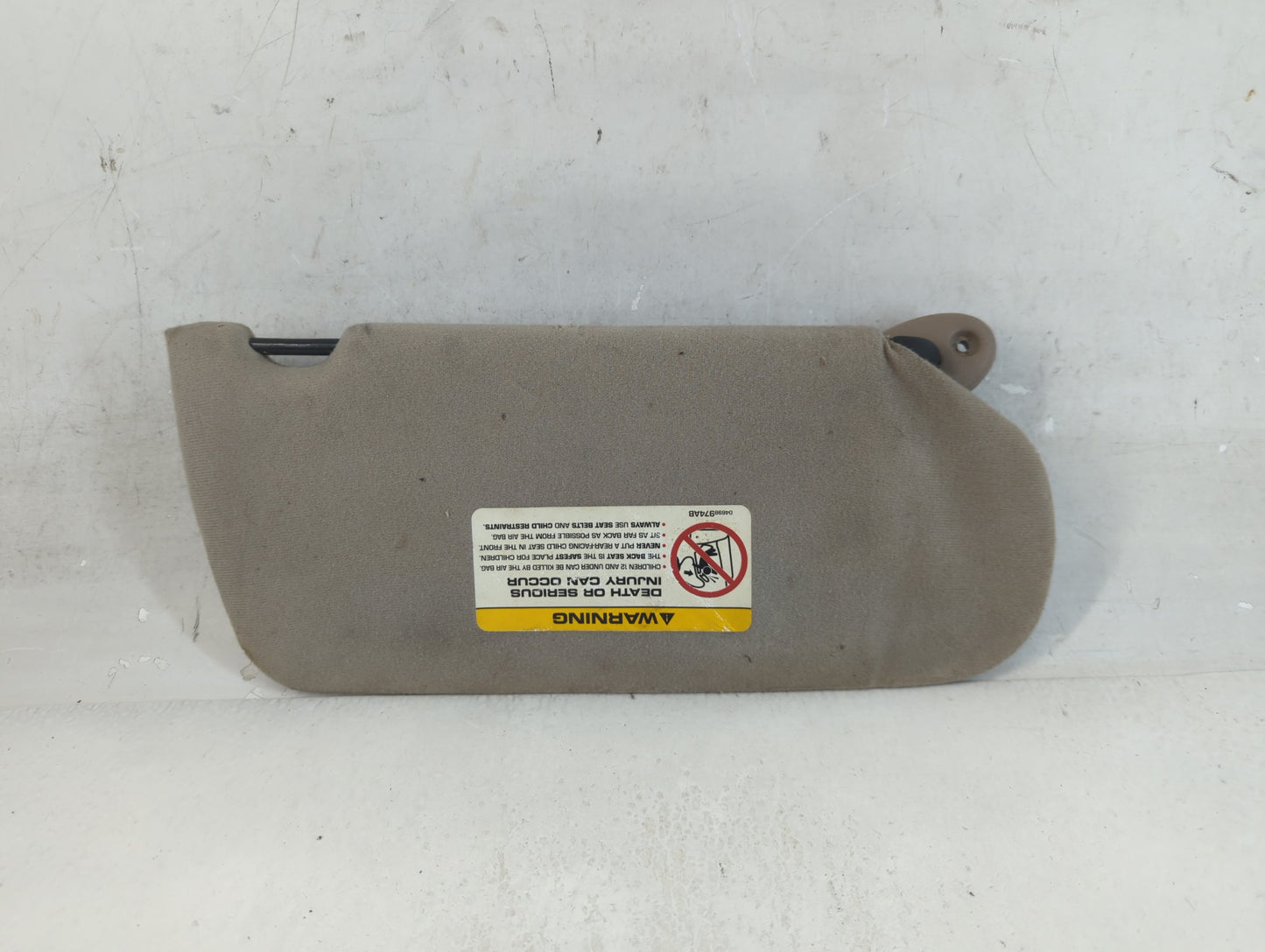 2003-2005 Dodge Neon Sun Visor Shade Replacement Driver Left Mirror Fits Fits 2003 2004 2005 OEM Used Auto Parts - Oemusedau