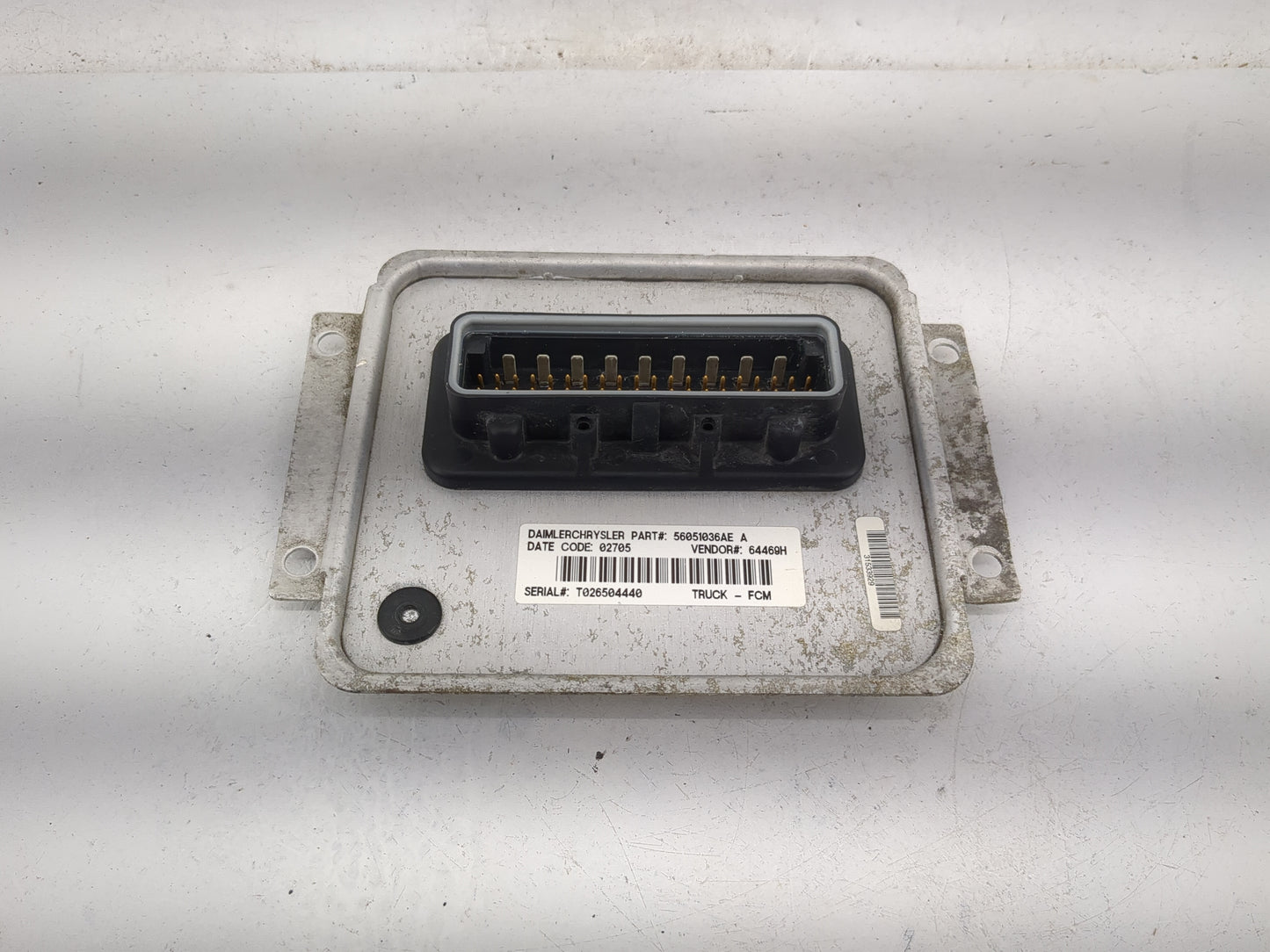 2004 Dodge Ram PCM Engine Control Computer ECU ECM PCU OEM P/N:56051036AE Fits OEM Used Auto Parts - Oemusedautoparts1.com