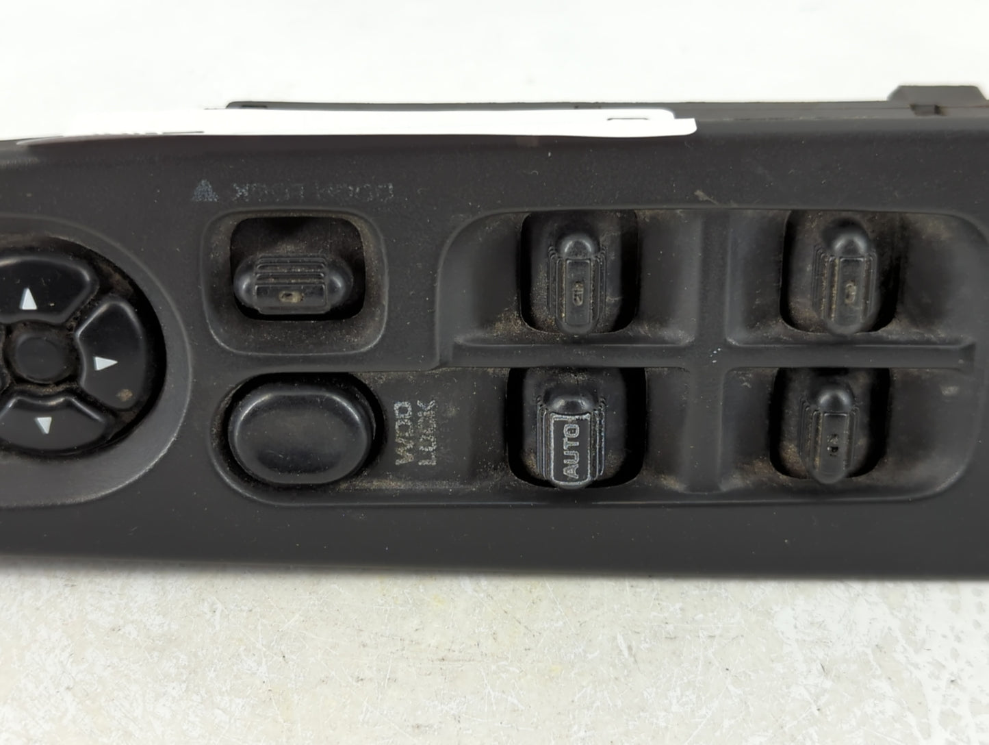 2002-2008 Dodge Ram 1500 Master Power Window Switch Replacement Driver Side Left P/N:39754D Fits OEM Used Auto Parts - Oemus