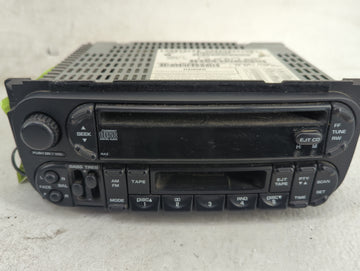 2002-2005 Dodge Ram 1500 Radio AM FM Cd Player Receiver Replacement P/N:P05091605AD Fits OEM Used Auto Parts - Oemusedautopa