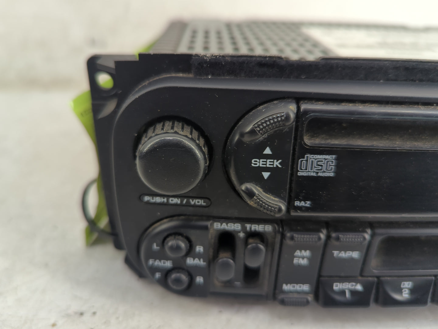 2002-2005 Dodge Ram 1500 Radio AM FM Cd Player Receiver Replacement Fits Fits 2002 2003 2004 2005 2006 2007 2008 2009 2010 O