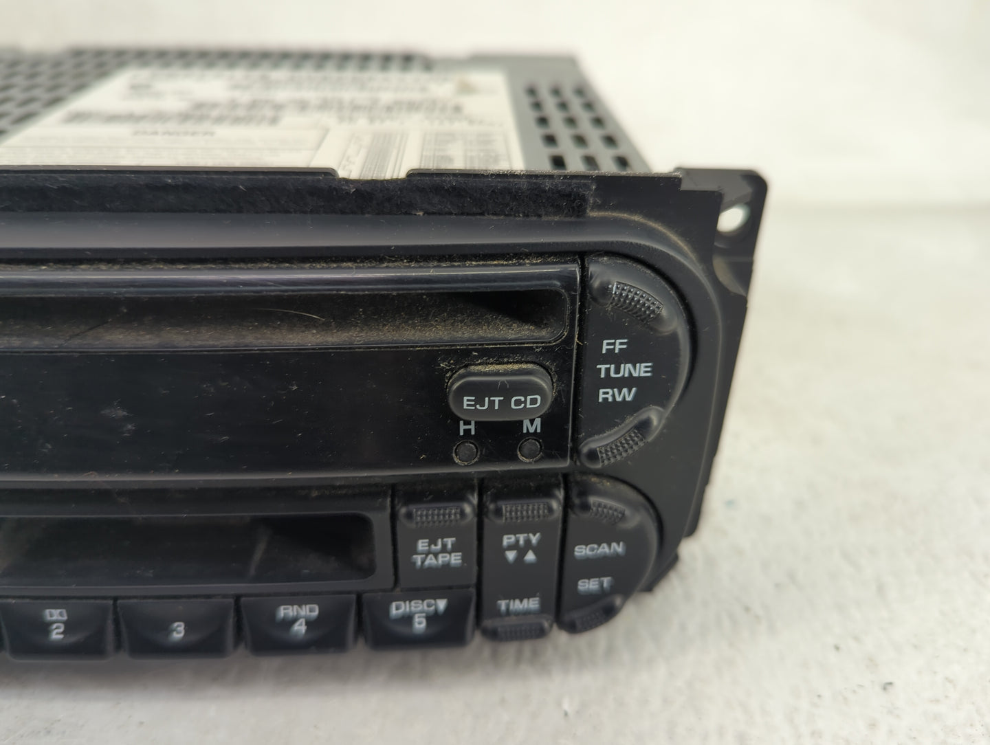 2002-2005 Dodge Ram 1500 Radio AM FM Cd Player Receiver Replacement Fits Fits 2002 2003 2004 2005 2006 2007 2008 2009 2010 O