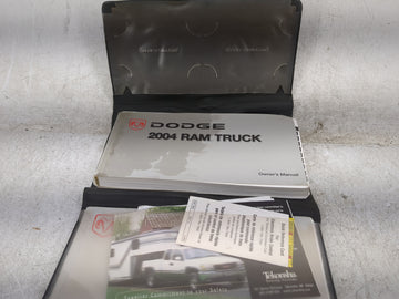 2004 Dodge Ram 1500 Owners Manual Book Guide OEM Used Auto Parts - Oemusedautoparts1.com