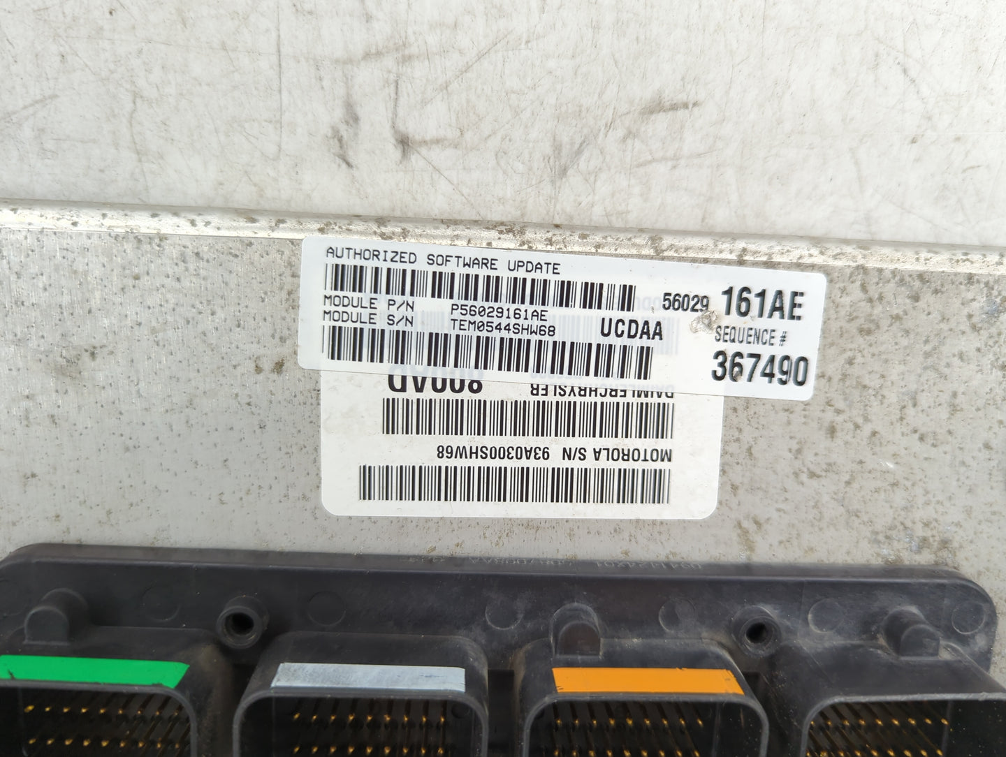 2004 Dodge Ram 1500 PCM Engine Control Computer ECU ECM PCU OEM P/N:56029161AE Fits OEM Used Auto Parts - Oemusedautoparts1.