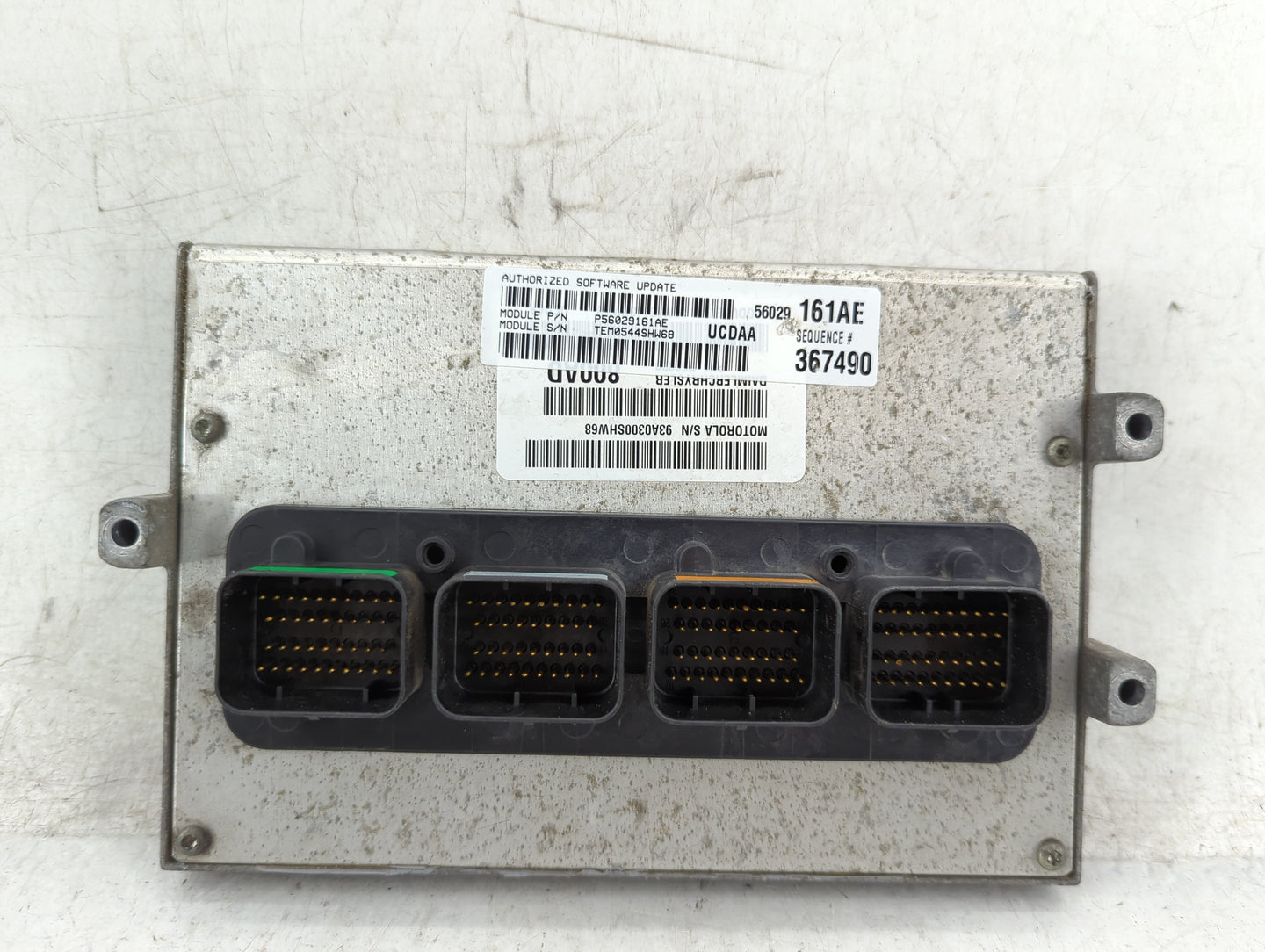 2004 Dodge Ram 1500 PCM Engine Control Computer ECU ECM PCU OEM P/N:56029161AE Fits OEM Used Auto Parts - Oemusedautoparts1.