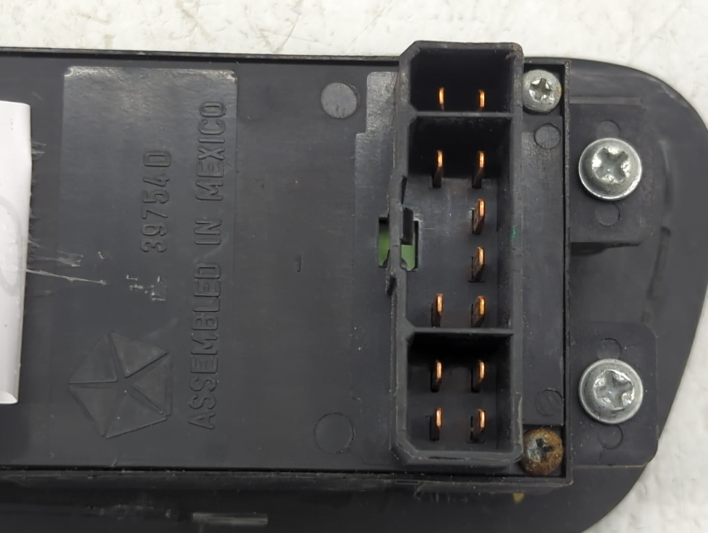 2002-2008 Dodge Ram 1500 Master Power Window Switch Replacement Driver Side Left P/N:39754D Fits OEM Used Auto Parts - Oemus