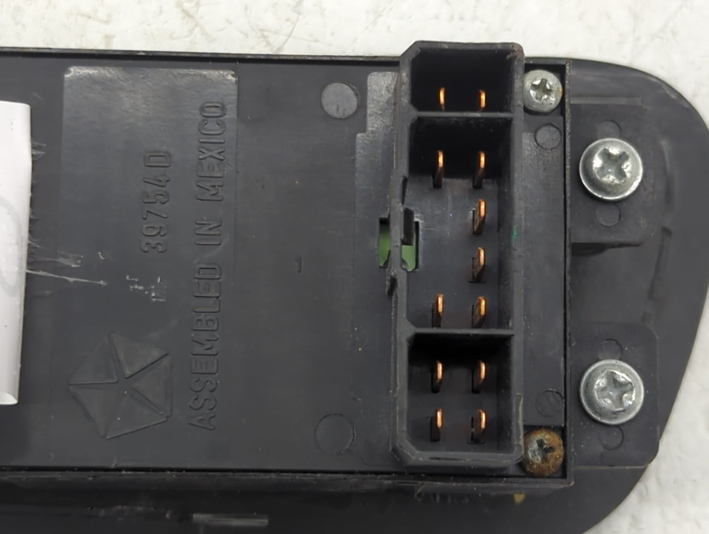 2002-2008 Dodge Ram 1500 Master Power Window Switch Replacement Driver Side Left P/N:39754D Fits OEM Used Auto Parts - Oemus