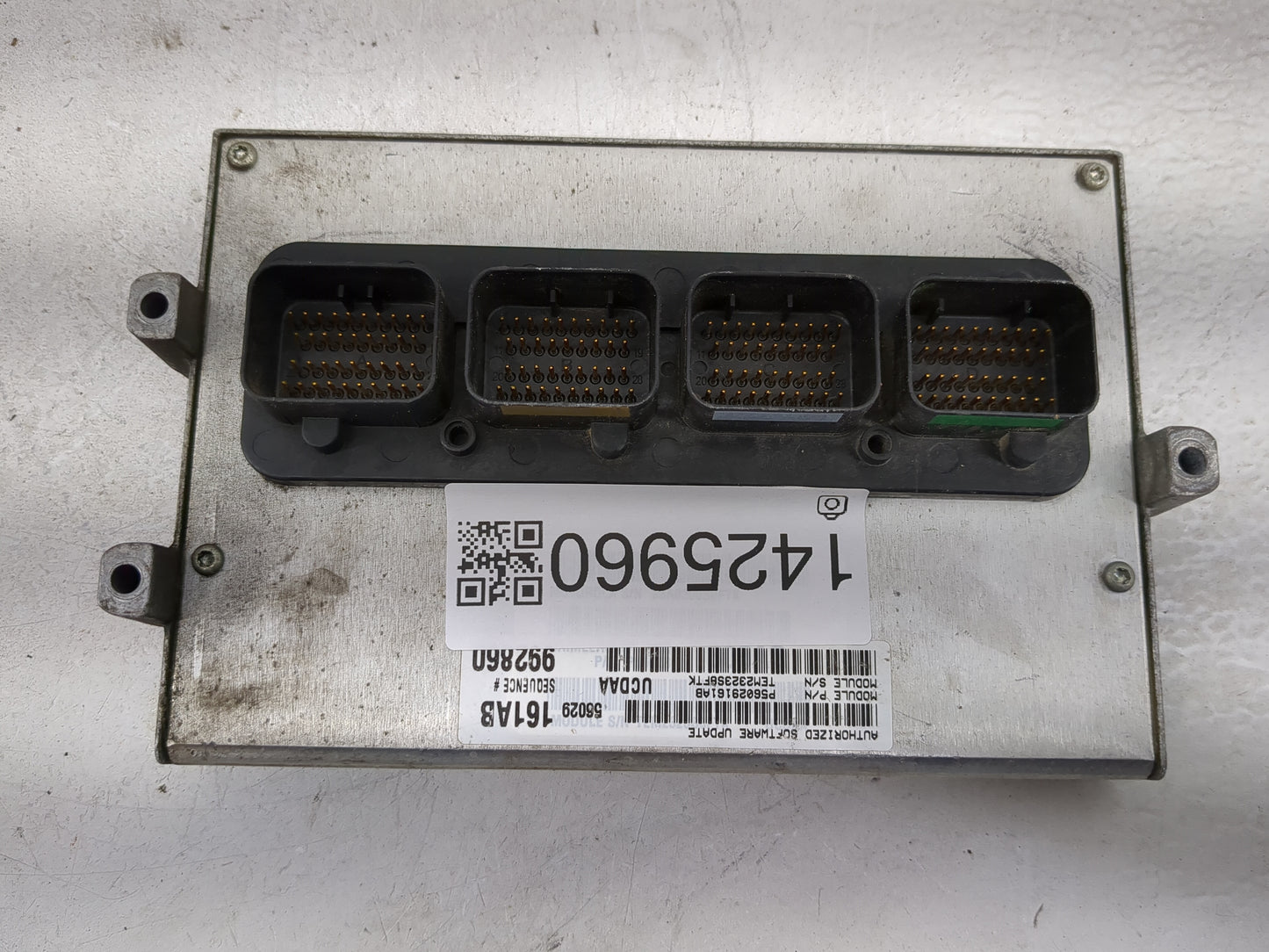 2004 Dodge Ram 1500 PCM Engine Control Computer ECU ECM PCU OEM P/N:P56029161AB TEM23235BFTK, 56029161AB Fits OEM Used Auto 