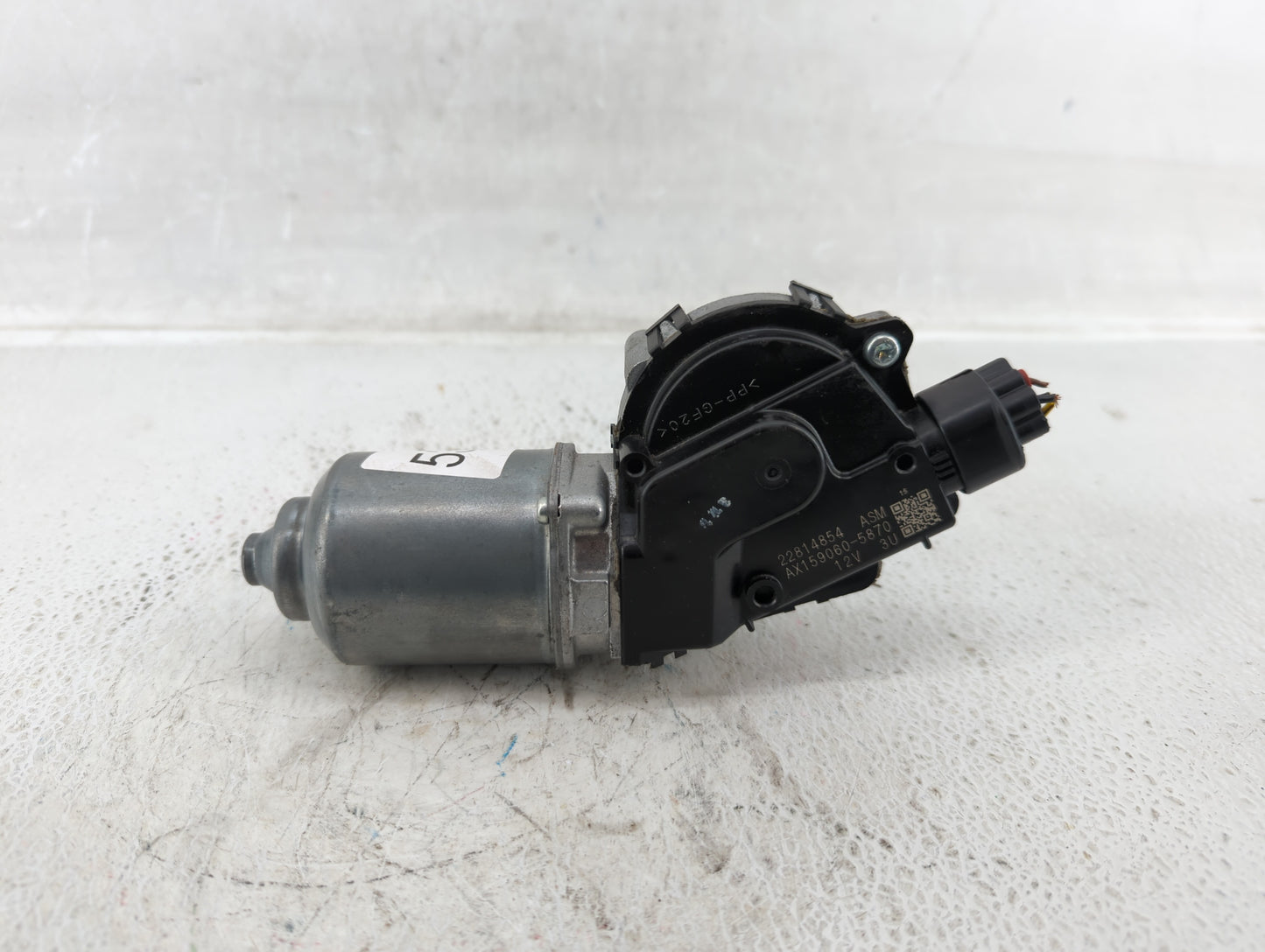 2004 Dodge Ram 1500 Front Windshield Wiper Motor P/N:AX159060-5870 22814854 Fits OEM Used Auto Parts - Oemusedautoparts1.com