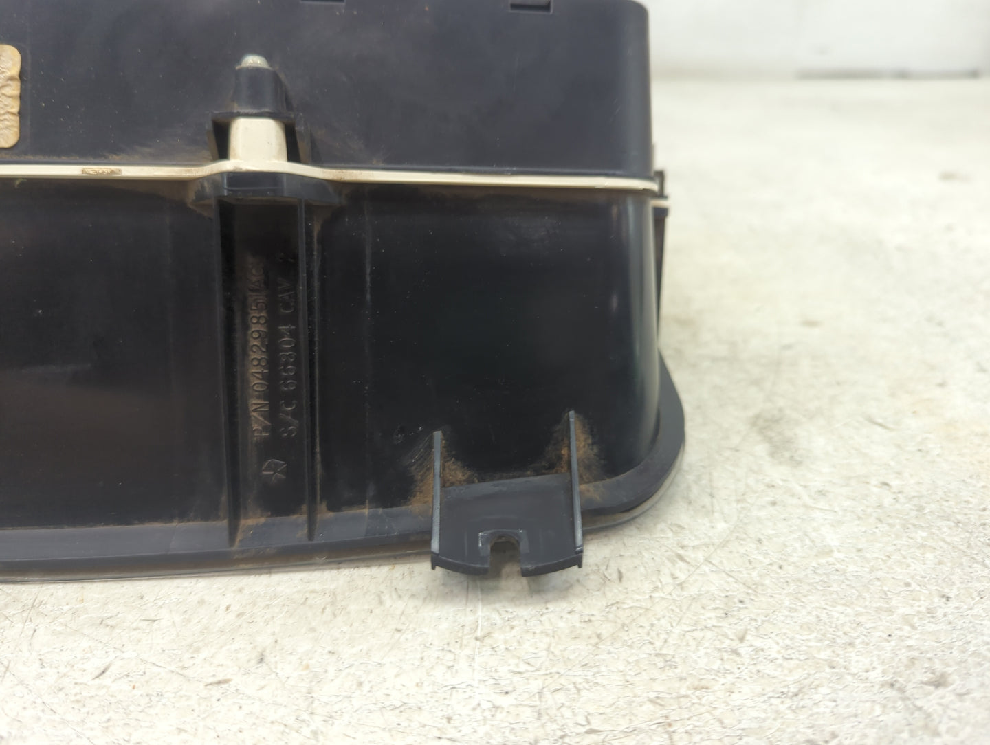 2004-2005 Dodge Ram 2500 Instrument Cluster Speedometer Gauges P/N:P56051101AE 56051101AE Miles: Fits Fits 2004 2005 OEM Use