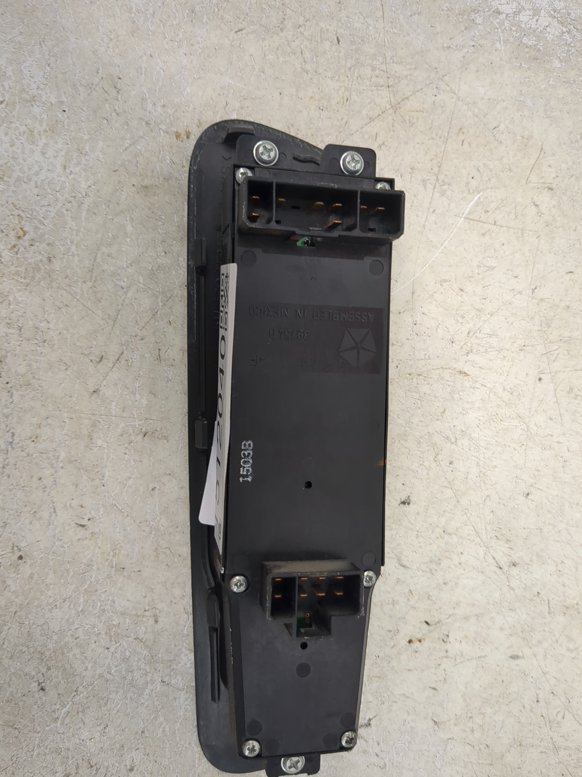 2003-2004 Dodge Ram 2500 Master Power Window Switch Replacement Driver Side Left P/N:3975410 Fits Fits 2003 2004 OEM Used Au