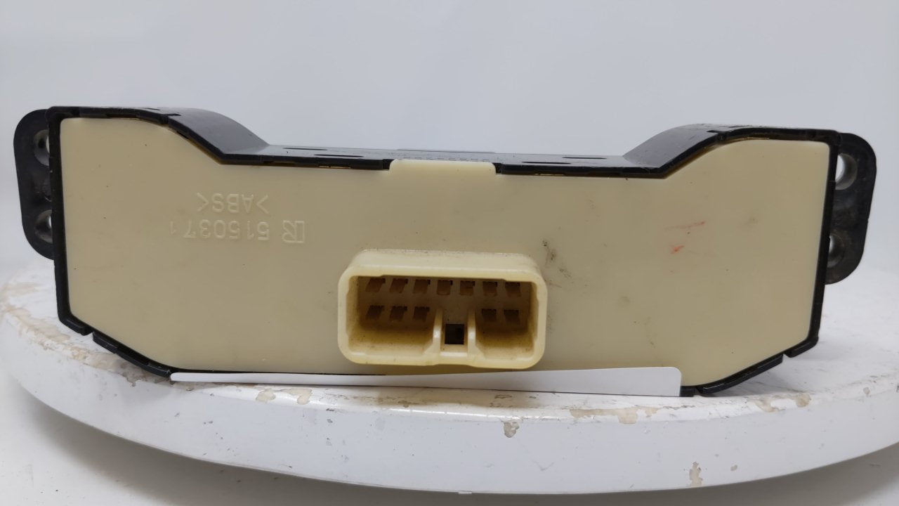 2004 Dodge Stratus Master Power Window Switch Replacement Driver Side Left P/N:515037 Fits OEM Used Auto Parts - Oemusedauto