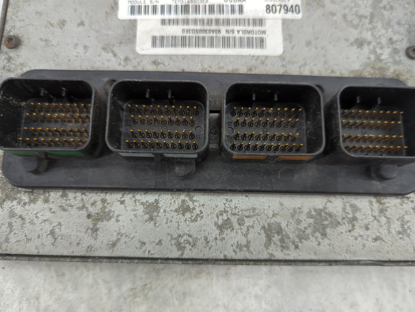 2004 Dodge Ram 1500 PCM Engine Control Computer ECU ECM PCU OEM P/N:P56029161AC 56029161AC Fits OEM Used Auto Parts - Oemuse