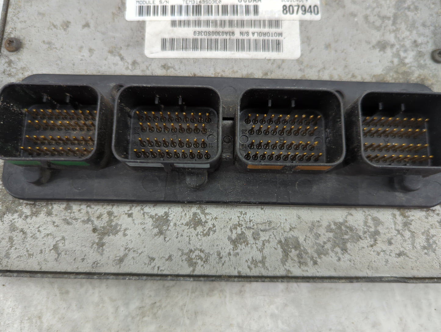 2004 Dodge Ram 1500 PCM Engine Control Computer ECU ECM PCU OEM P/N:P56029161AC 56029161AC Fits OEM Used Auto Parts - Oemuse