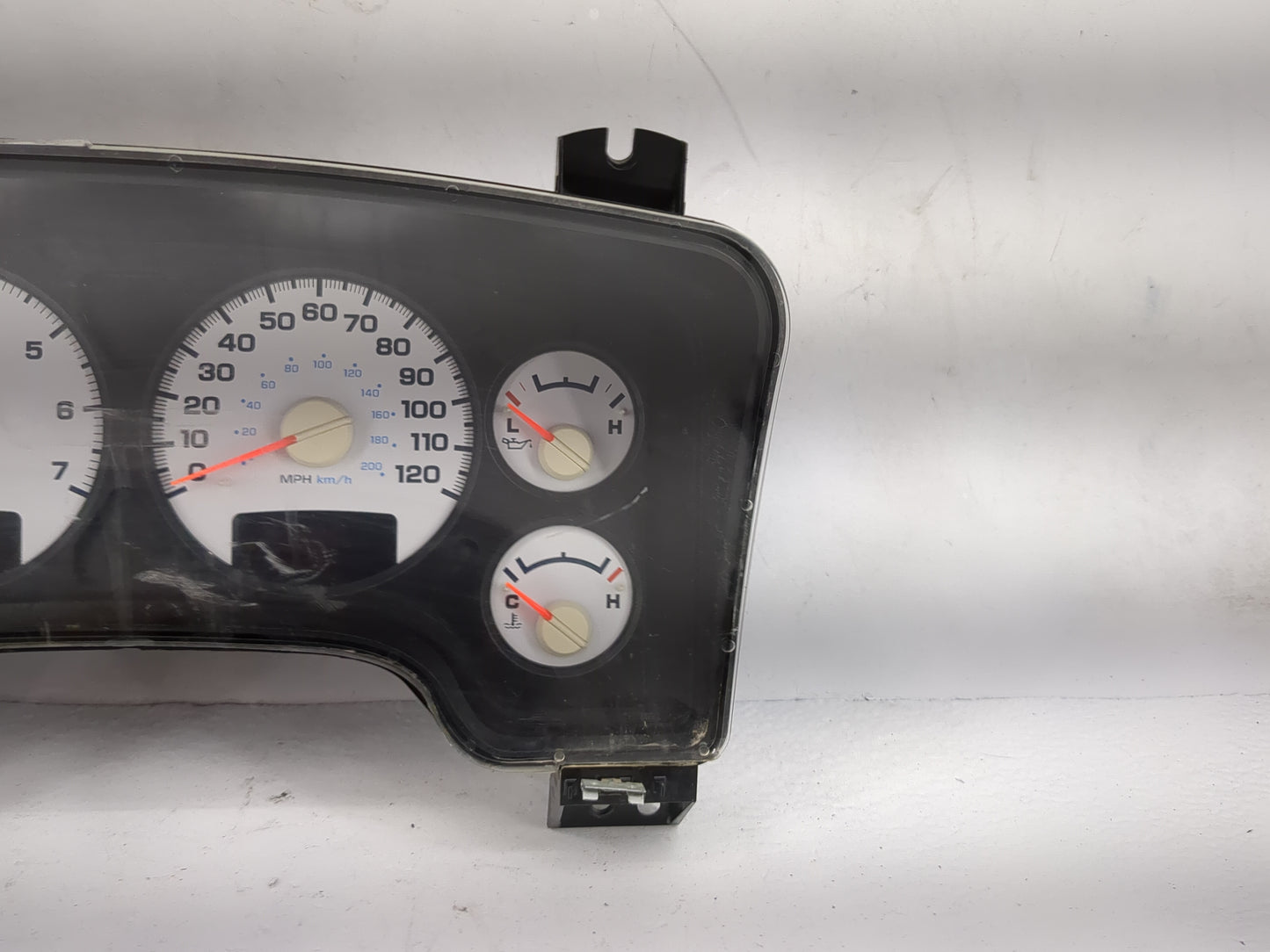 2004 Dodge Ram 1500 Instrument Cluster Speedometer Gauges P/N:P56051103AF Miles: Fits OEM Used Auto Parts - Oemusedautoparts