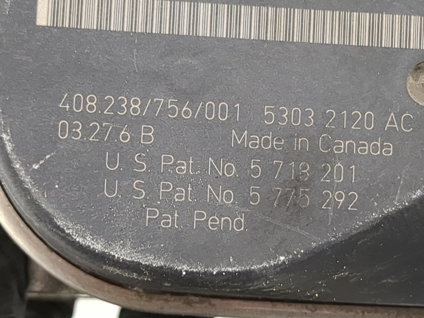 2004 Dodge Ram 1500 Throttle Body P/N:53032120AC 408.238/756/001 Fits OEM Used Auto Parts - Oemusedautoparts1.com