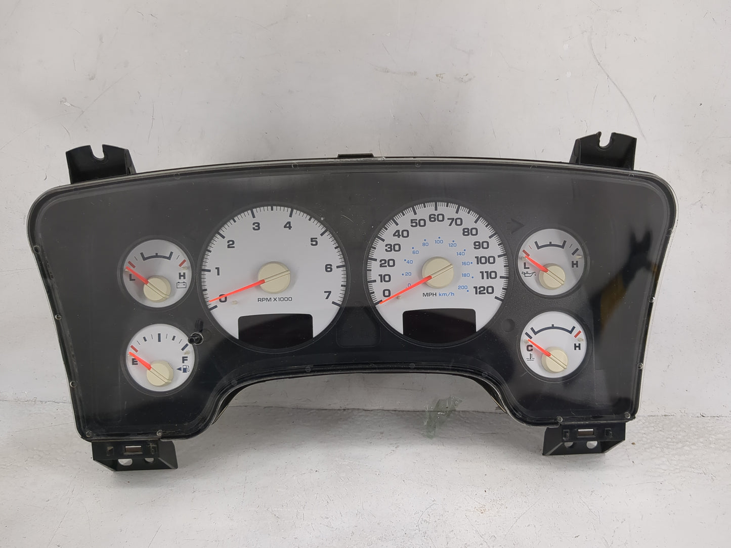 2003 Dodge Ram 1500 Instrument Cluster Speedometer Gauges P/N:P56045755AB 26013083HZ Miles: Fits OEM Used Auto Parts - Oemus