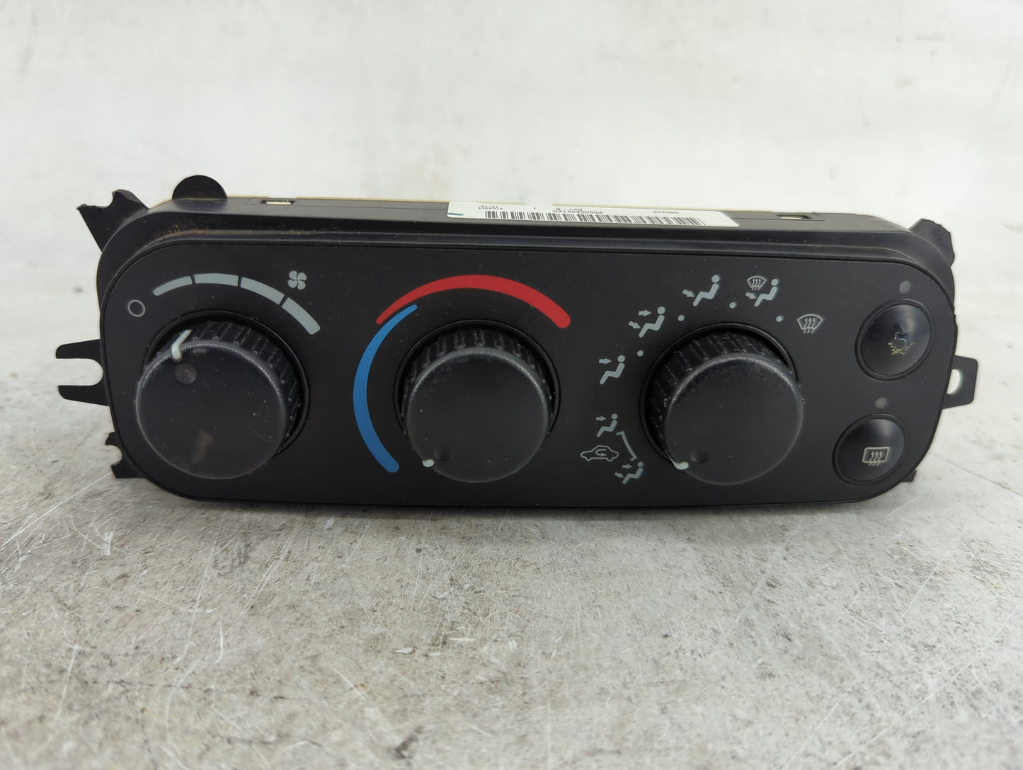 2003-2005 Dodge Ram 1500 Climate Control Module Temperature AC/Heater Replacement P/N:P55056321AD Fits Fits 2003 2004 2005 O