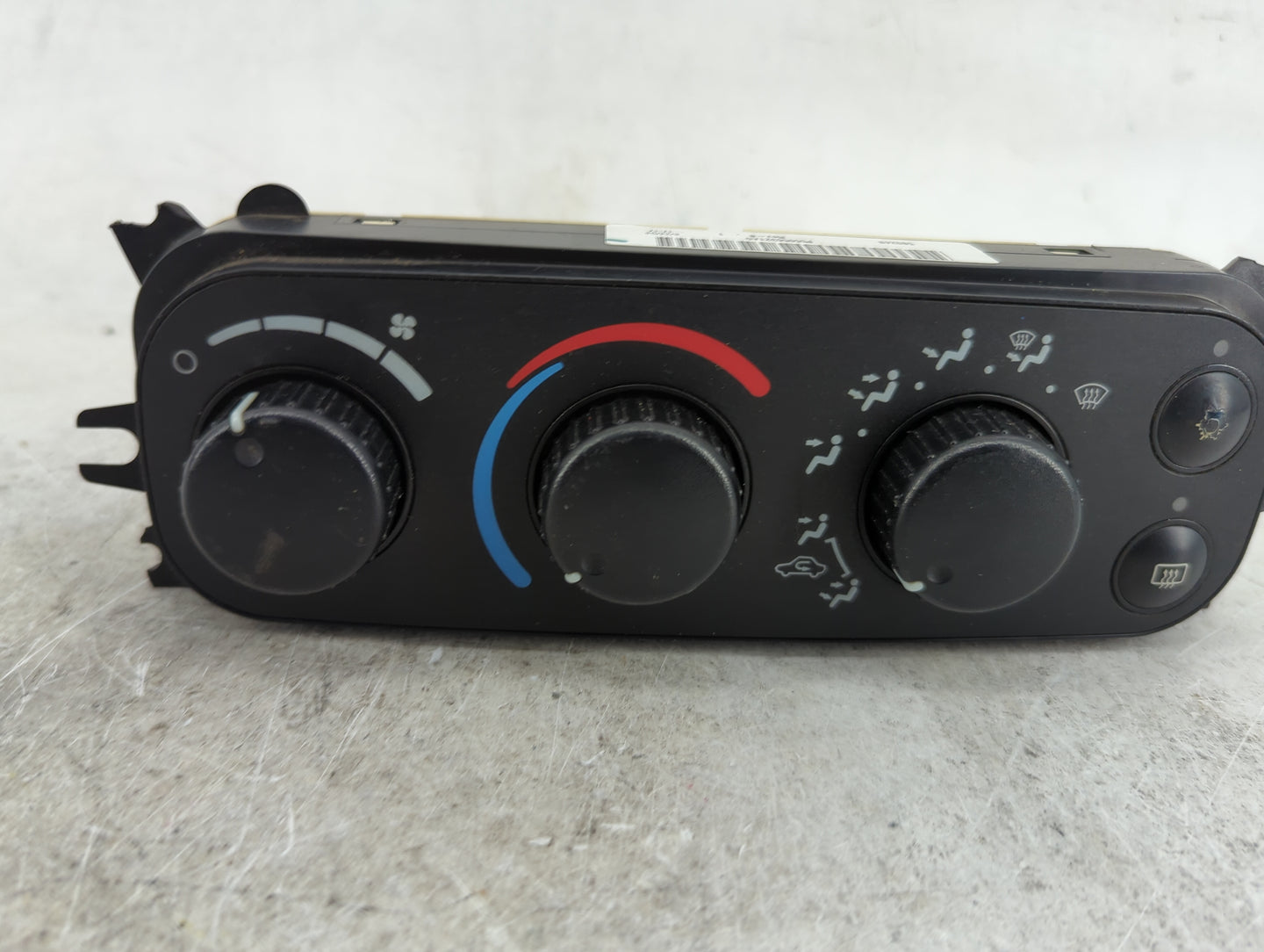 2003-2005 Dodge Ram 1500 Climate Control Module Temperature AC/Heater Replacement P/N:P55056321AD Fits Fits 2003 2004 2005 O