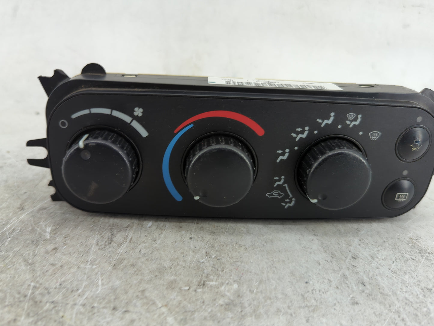 2003-2005 Dodge Ram 1500 Climate Control Module Temperature AC/Heater Replacement P/N:P55056321AD Fits Fits 2003 2004 2005 O