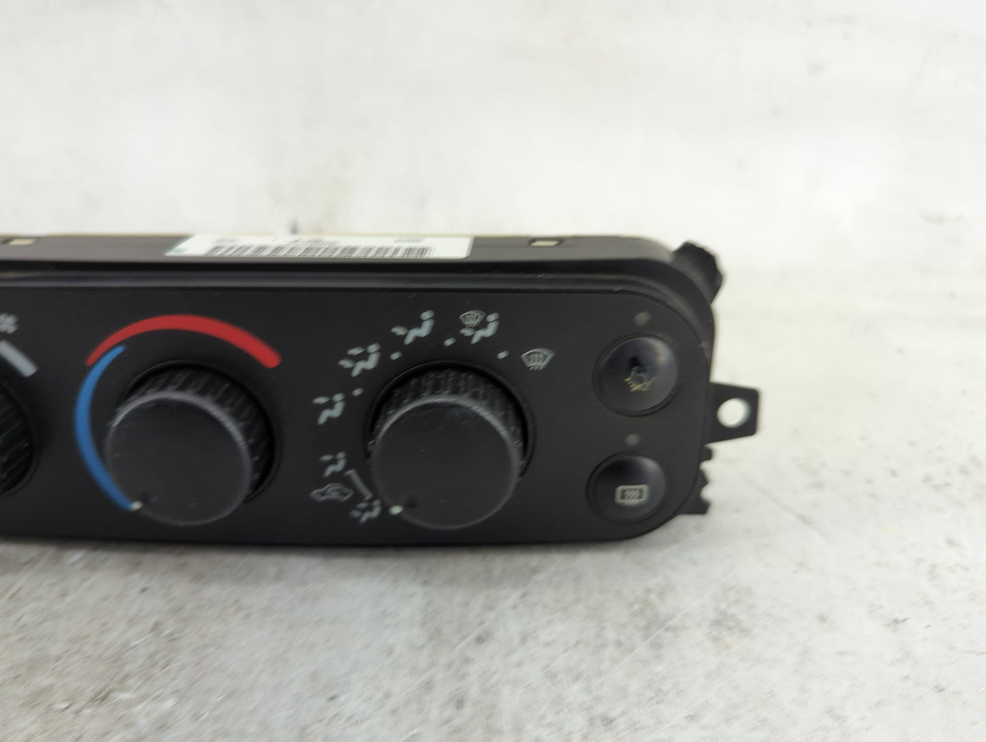 2003-2005 Dodge Ram 1500 Climate Control Module Temperature AC/Heater Replacement P/N:P55056321AD Fits Fits 2003 2004 2005 O