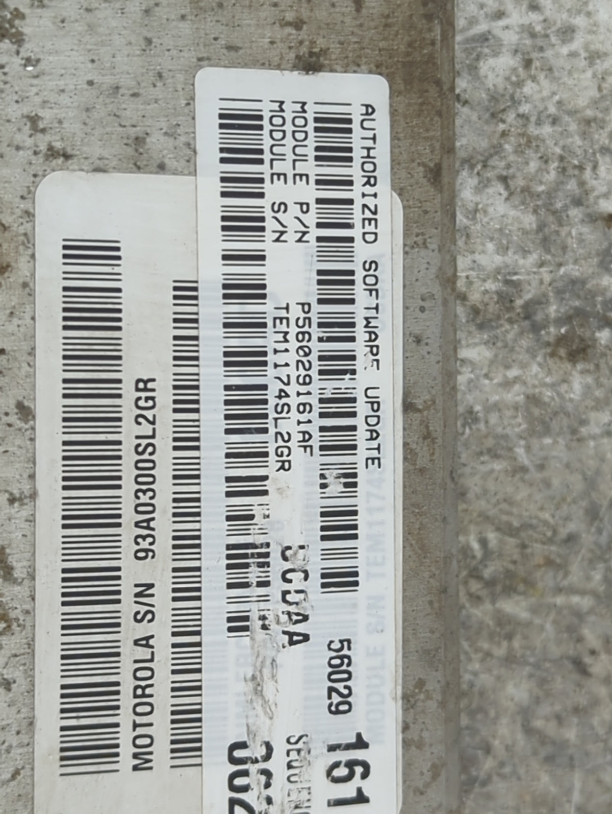 2004 Dodge Ram 1500 PCM Engine Control Computer ECU ECM PCU OEM P/N:P56029161AF TEM1174SL2GR, 93A0300SL2GR OEM Used Auto Par