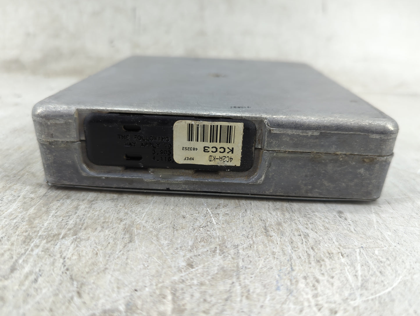 2004 Ford E250 PCM Engine Control Computer ECU ECM PCU OEM P/N:4C2A-12A650-KD MLC-498A Fits OEM Used Auto Parts - Oemusedaut