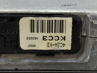 2004 Ford E250 PCM Engine Control Computer ECU ECM PCU OEM P/N:4C2A-12A650-KD MLC-498A Fits OEM Used Auto Parts - Oemusedaut