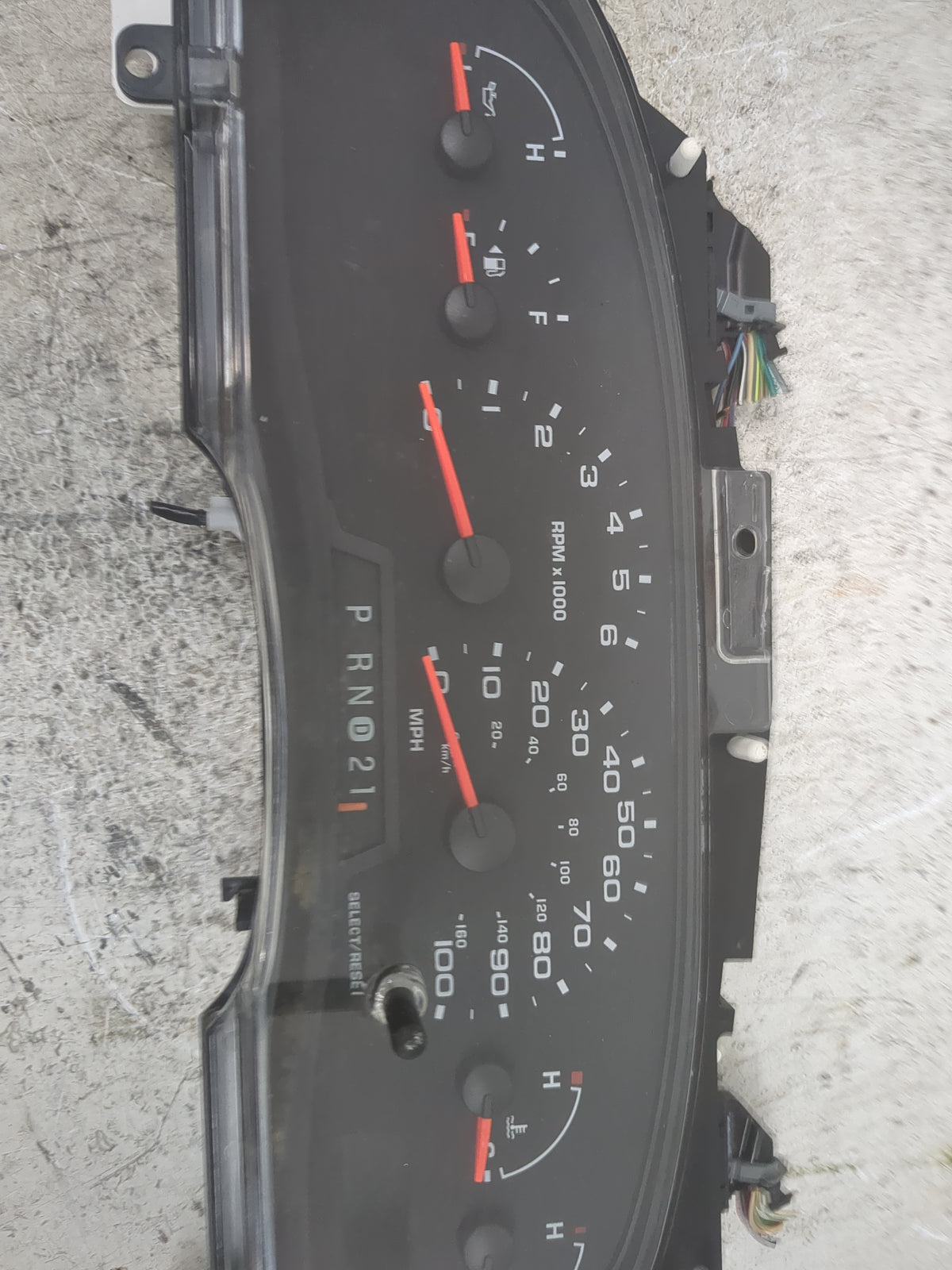 2004 Ford E350 Instrument Cluster Speedometer Gauges P/N:4C2BA 0554 Miles: Fits OEM Used Auto Parts - Oemusedautoparts1.com