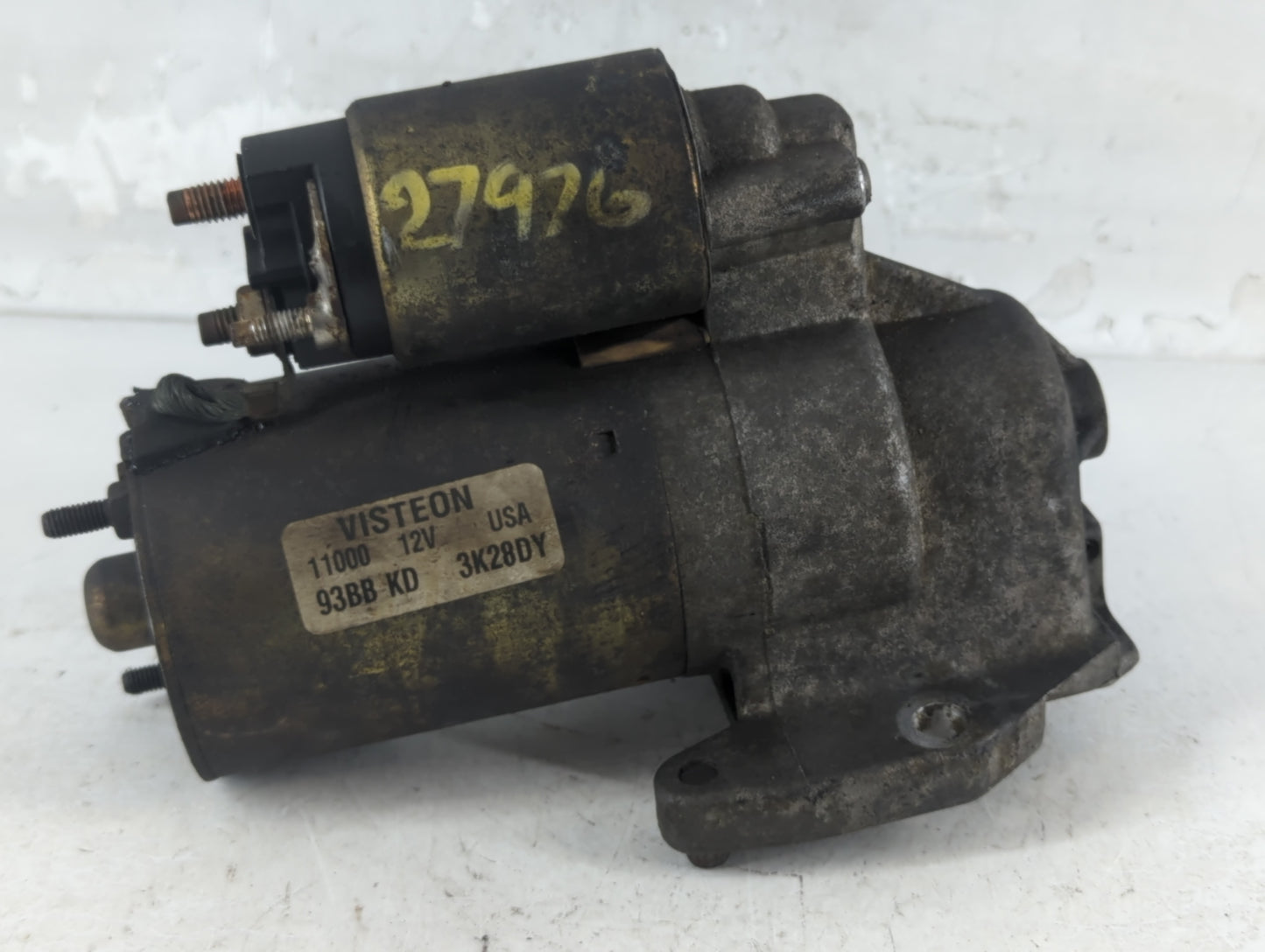 2001-2004 Ford Escape Car Starter Motor Solenoid OEM P/N:93BB KD 3K28DY Fits Fits 2000 2001 2002 2003 2004 OEM Used Auto Par