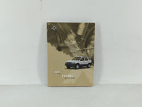 2004 Ford Escape Owners Manual Book Guide OEM Used Auto Parts - Oemusedautoparts1.com