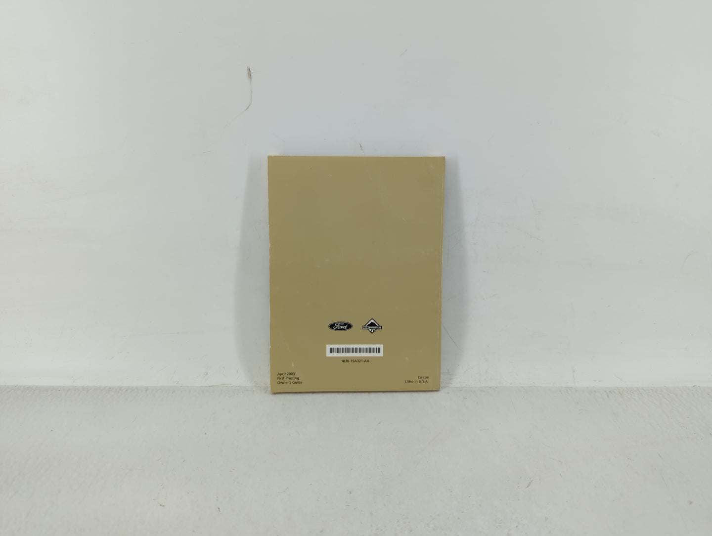 2004 Ford Escape Owners Manual Book Guide OEM Used Auto Parts - Oemusedautoparts1.com