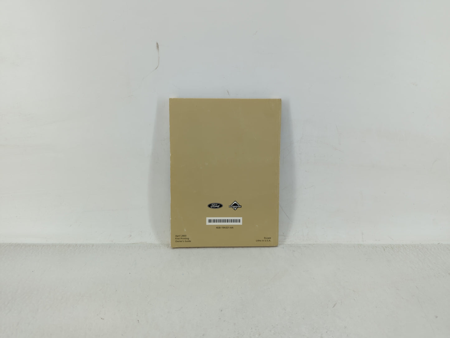 2004 Ford Escape Owners Manual Book Guide OEM Used Auto Parts - Oemusedautoparts1.com