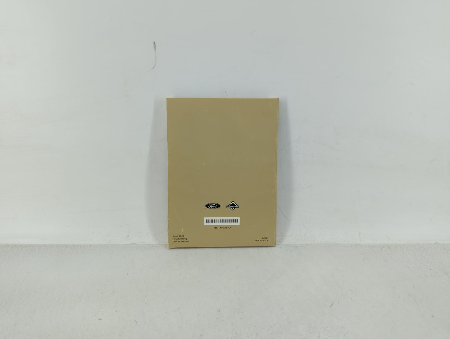 2004 Ford Escape Owners Manual Book Guide OEM Used Auto Parts - Oemusedautoparts1.com