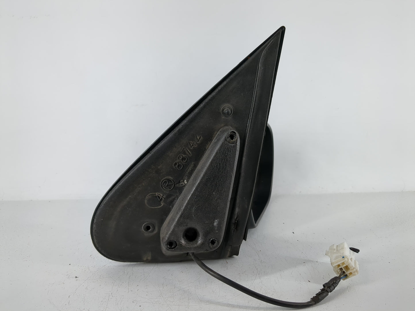 2001-2007 Ford Escape Passenger Right Side View Manual Door Mirror Black - Oemusedautoparts1.com
