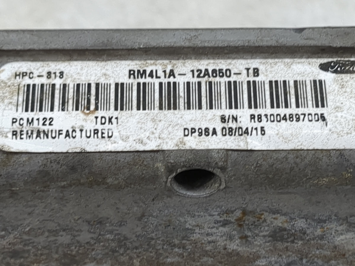 2004 Ford Expedition PCM Engine Control Computer ECU ECM PCU OEM P/N:RM4L1A-12A650-TB HPC-818, PCM122 OEM Used Auto Parts - 
